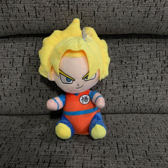 Dragon Ball Z Super Saiyan Goku 27cm New Plush Soft Stuffed Anime Toys - Picture 3 of 3